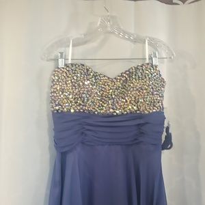 NEW  evening dress xlash size with its Cindy label